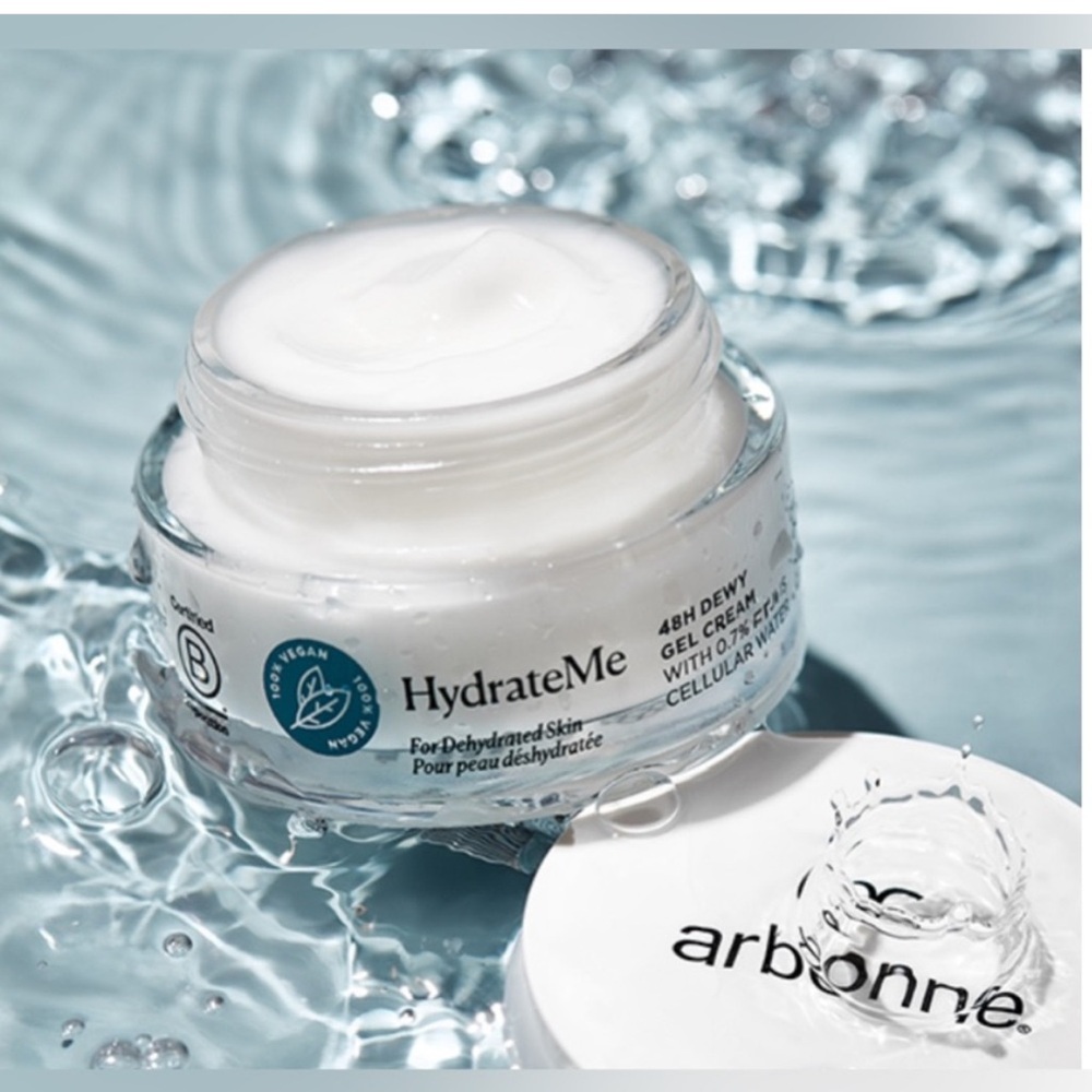 Arbonne hydrate me dewy gel cream